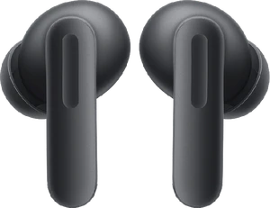 OnePlus Buds 4 black earbuds out side