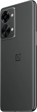 OnePlus Nord 2T 5G grijs achterkant linkerzijkant