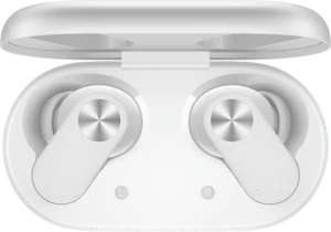 OnePlus Nord Buds 2 wit case bovenkant geopend