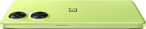 OnePlus Nord ce 3 lite groen achterkant gedraaid