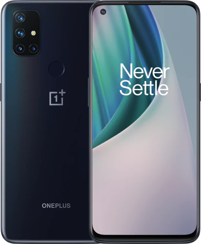 OnePlus Nord N10 blauw overzicht