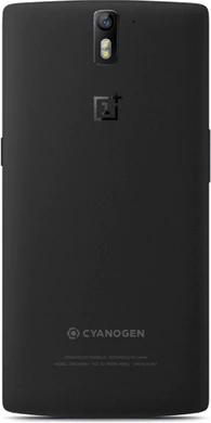 OnePlus one achterkant sandstone zwart