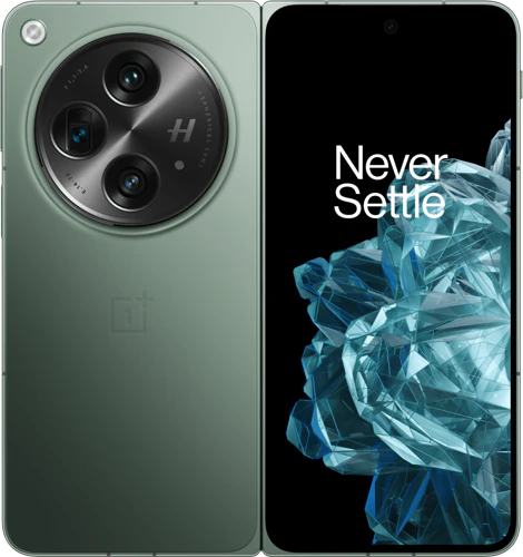 OnePlus Open groen buitenkant open OnePlus Open groen buitenkant open