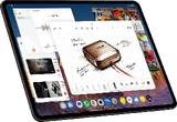 OnePlus Pad 4 dune glow braun Vorderseite linke Seite
