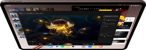 OnePlus Pad 4 dune glow braun Vorderseite Oberseite