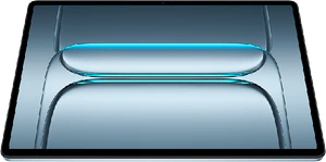 OnePlus Pad Lite WiFi blauw voorkant onderkant schuin