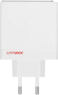 OnePlus SuperVOOC 100W Dual Ports Power Adapter wit voorkant