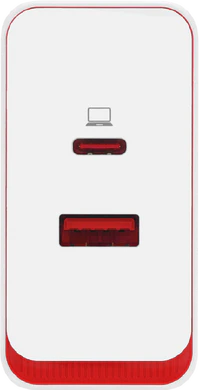 OnePlus SuperVOOC 100W Dual Ports Power Adapter wit bovenkant