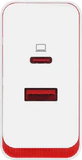 OnePlus SuperVOOC 100W Dual Ports Power Adapter wit bovenkant