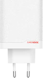 OnePlus SuperVOOC 120W Dual Ports GaN Power Adapter White