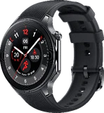 OnePlus Watch 2 zwart voorkant rechterzijkant