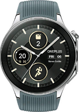 OnePlus Watch 2 groen voorkant