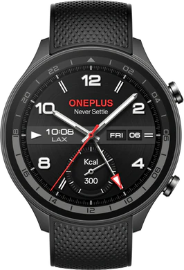 OnePlus Watch 2R grijs voorkant