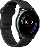 OnePlus Watch Classic zwart voorkant linkerzijkant gesloten