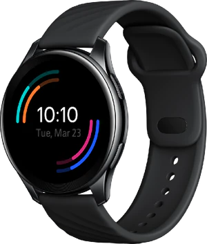 OnePlus Watch Classic zwart voorkant rechterzijkant gesloten