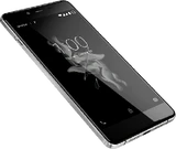 OnePlus X Vorderseite linke Seite Unterseite schräg