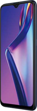 Oppo A12 sort front højre side