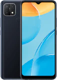 Oppo A15 nero panoramica