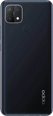 Oppo A15 nero indietro