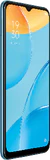Oppo A15 blu copertina frontale lato sinistro