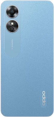 Oppo A17 blu indietro