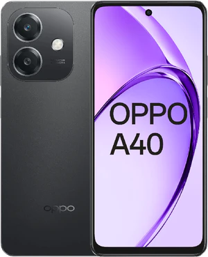 Oppo A40 musta yleiskatsaus