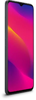 Oppo A5 2020 nero copertina frontale lato sinistro