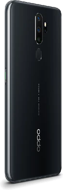 Oppo A5 2020 nero indietro lato destro