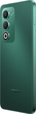Oppo A5 5G groen achterkant linkerzijkant
