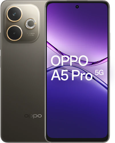 Oppo A5 Pro 5G black brown overview
