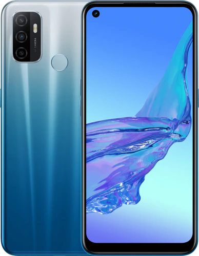 Oppo A53s blå oversigt