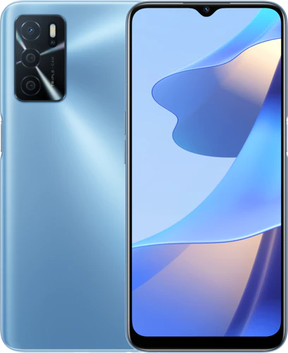 Oppo A54s blauw overzicht Oppo A54s blauw overzicht