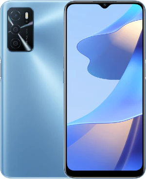 Oppo A54s blu panoramica