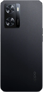 Oppo A57 svart bakside