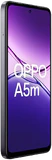 Oppo A5m violett Vorderseite linke Seite