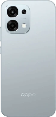 Oppo A6 Pro 5G grijs titanium achterkant