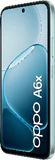 Oppo A6x blue front right side