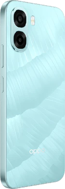 Oppo A6x blue back right side