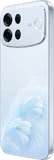 Oppo A7 Pro Max blauw achterkant linkerzijkant