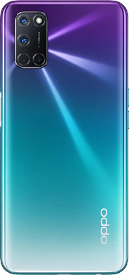 Oppo A72 paars achterkant