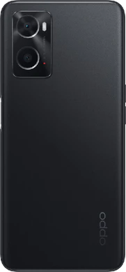 Oppo A76 nero indietro