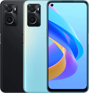 Oppo A76 colori panoramica