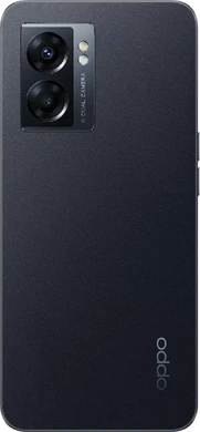 Oppo A77 5G svart tillbaka