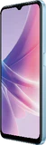 Oppo A77 5G blå front höger sida