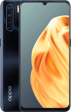 Oppo A91 nero panoramica