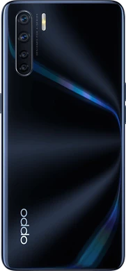 Oppo A91 nero indietro