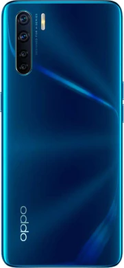 Oppo A91 blu indietro