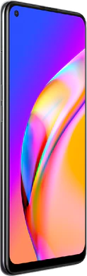 Oppo A94 5G noir couverture côté gauche