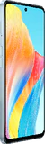 Oppo A98 blauw voorkant linkerzijkant