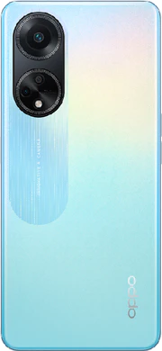 Oppo A98 blauw achterkant
